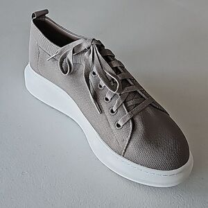New INC Grey Knit Sneaker, Size 8.5